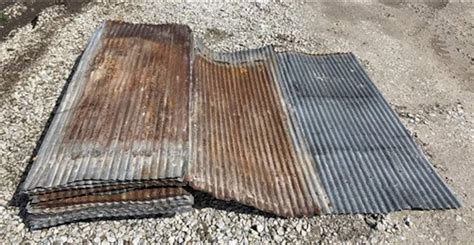 old metal tin roofing that went around the house|used tin roofing near me.